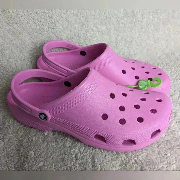 NWT CROCS  CLASSIC For men size 13 Nice Pink color ! - Picture 1 of 4